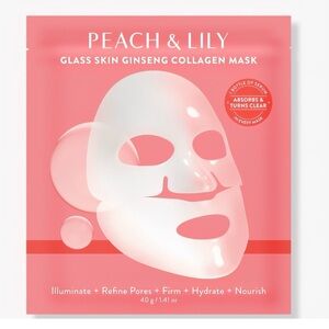 Peach & Lilly Glass Skin Ginseng Collagen Mask